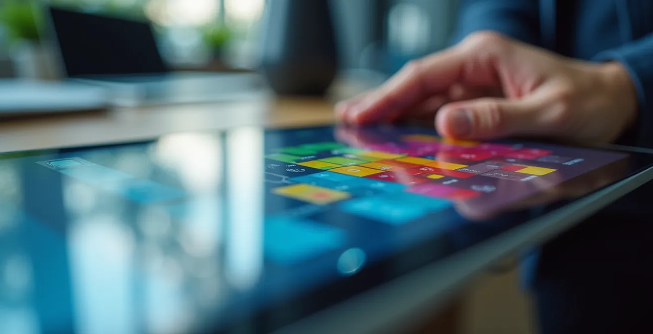 Panel de control digital que extrae automáticamente datos clave de las fichas de seguridad
